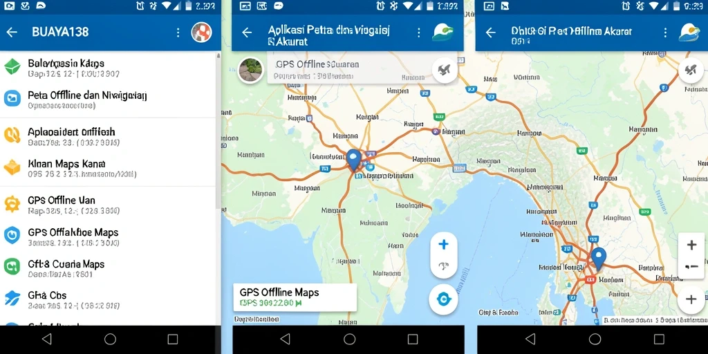 Antarmuka intuitif BUAYA138 untuk navigasi offline yang mudah.
