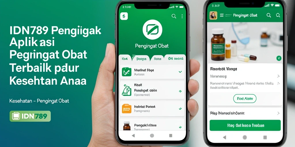 Antarmuka sederhana dan fitur pengingat yang efisien dari IDN789.
